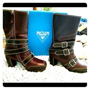 John Fluevog Emma mid calf boots